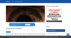 Desktop Screenshot of midriasis.org