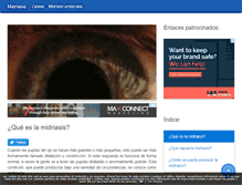 Tablet Screenshot of midriasis.org